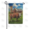 Old Hay Barn Garden Flag