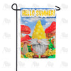 Summer Mushroom Gnome Garden Flag