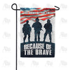 America's Brave Military Garden Flag