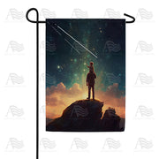 Reach For The Stars My Child Garden Flag