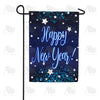 New Year Starlight Garden Flag