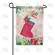 Vintage Stocking Garden Flag