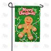 Festive Gingerbread Man Garden Flag