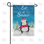 Dancing Penguin Garden Flag