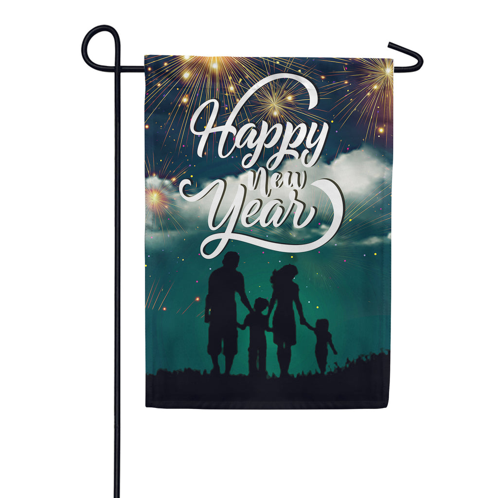 Bright New Year Ahead Garden Flag