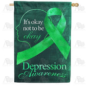 Depression Awareness House Flag