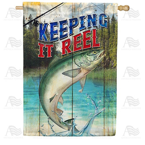 Keeping It Reel House Flag