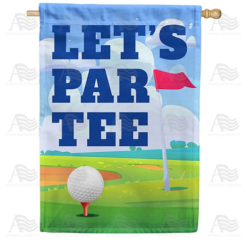 Golf Partee House Flag