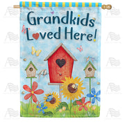 Grandkids Loved Here! House Flag