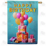 Birthday Gifts House Flag