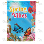 Spring Vibes House Flag