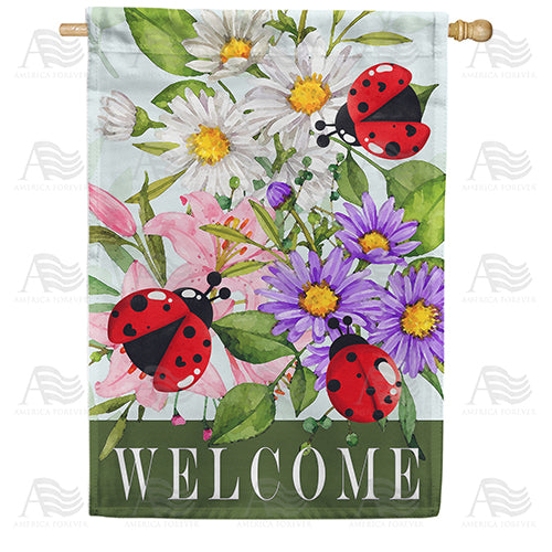 Blooms & Beetles House Flag