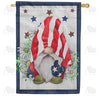 Flag Draped Gnome House Flag