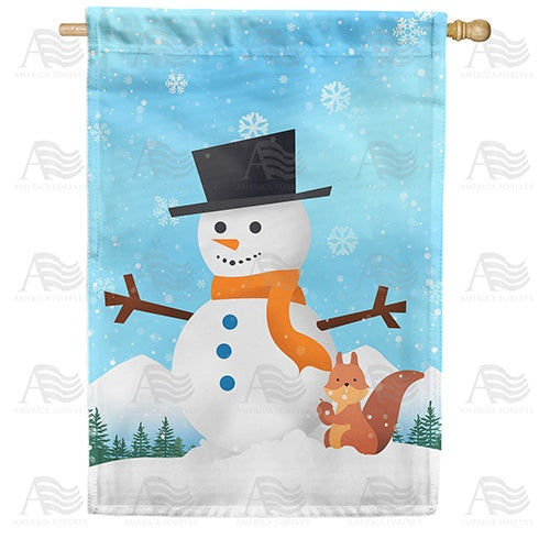 Frosty & Nutty House Flag