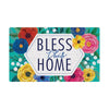 Summer Floral Door Mat