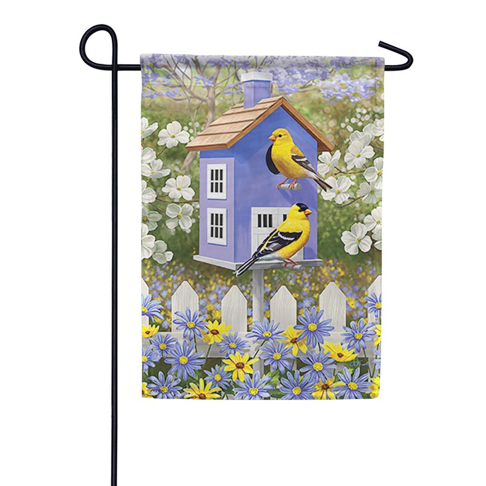 Pop of Gold Dura Soft Garden Flag – Just For Fun Flags