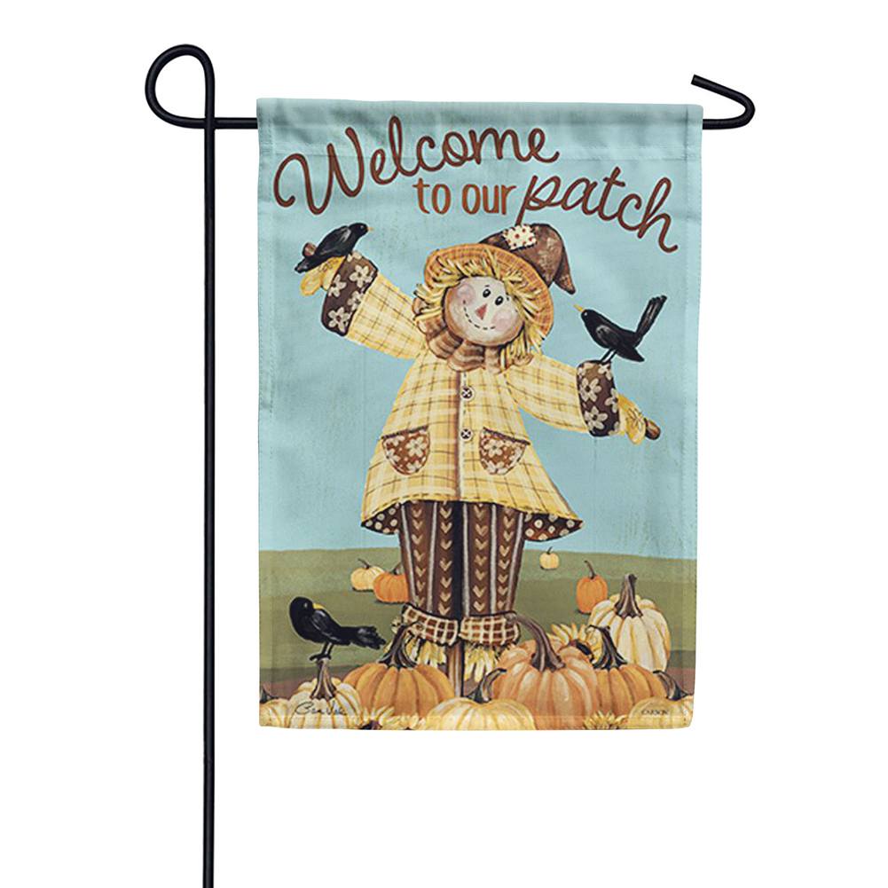 Welcome to our Patch Dura Soft Garden Flag