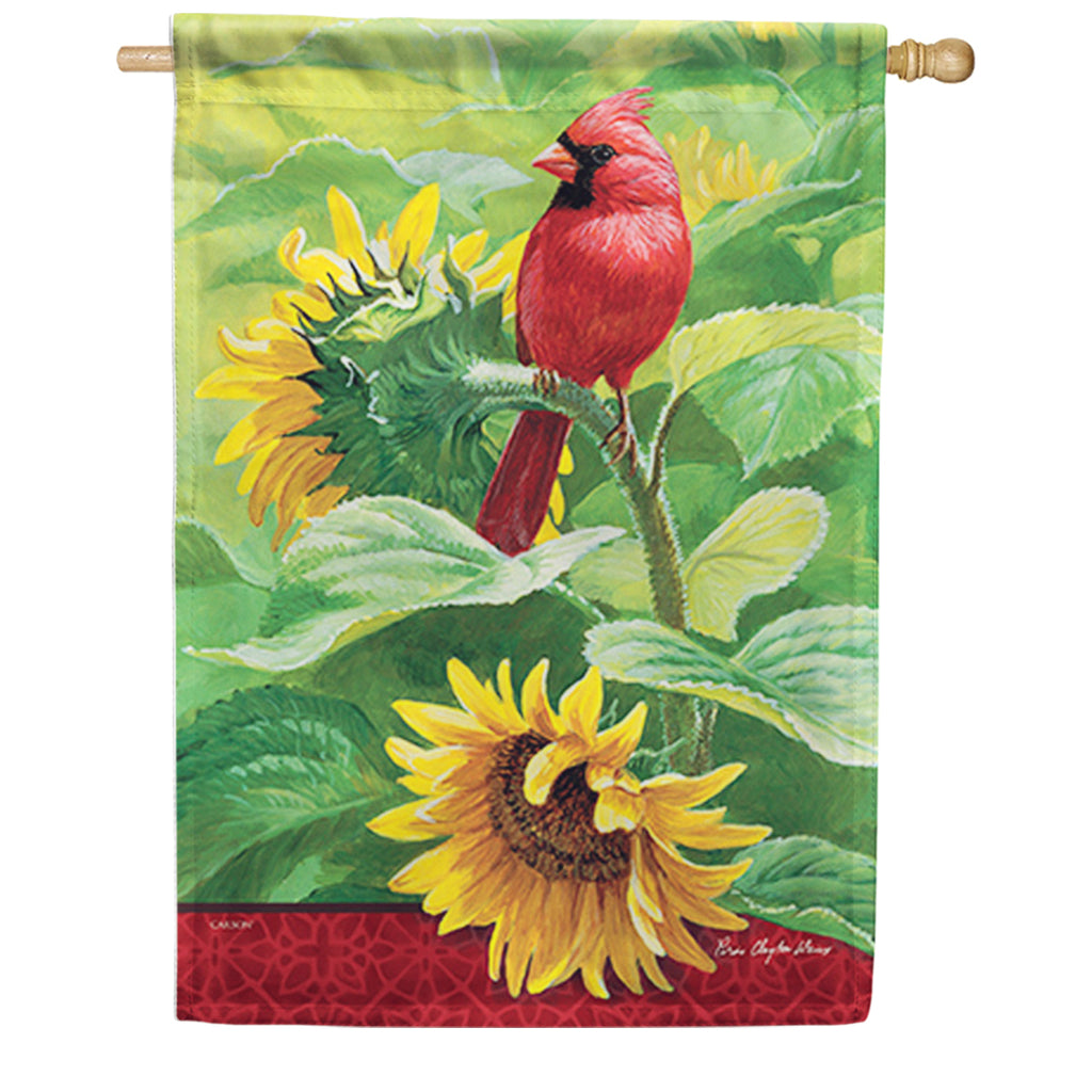 Sunny Perch Dura Soft House Flag