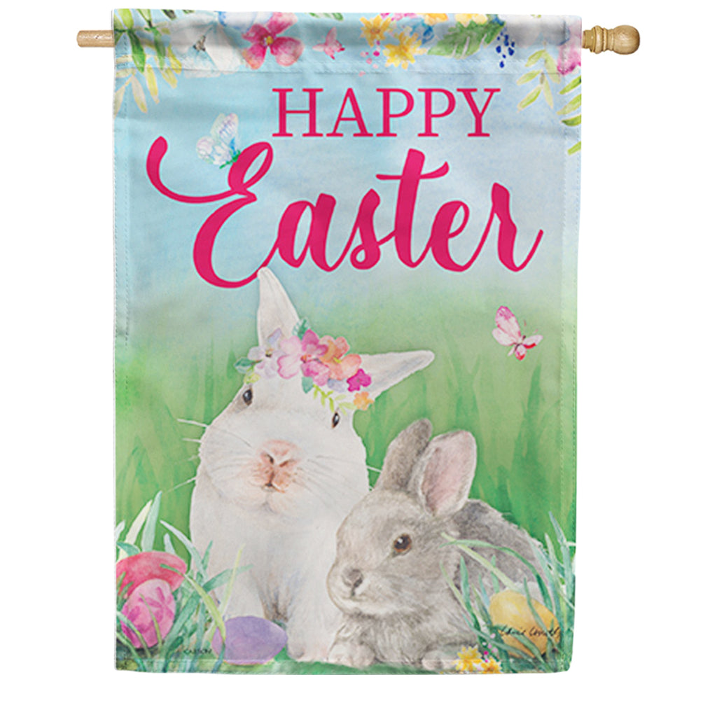 Bunny Friends Dura Soft House Flag