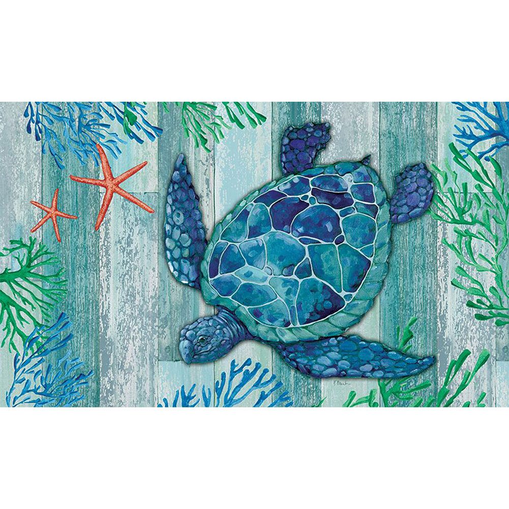 Sea Turtle Door Mat – Just For Fun Flags