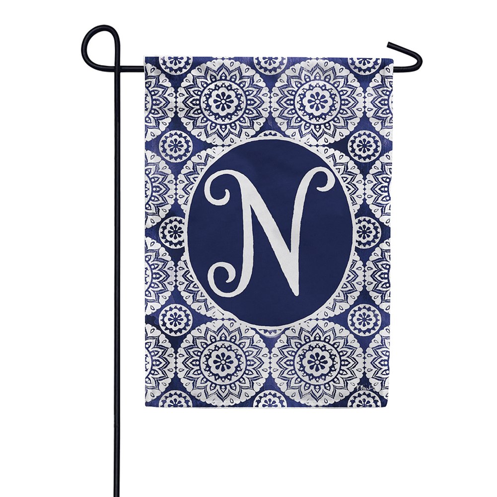 Indigo Boho N Garden Flag