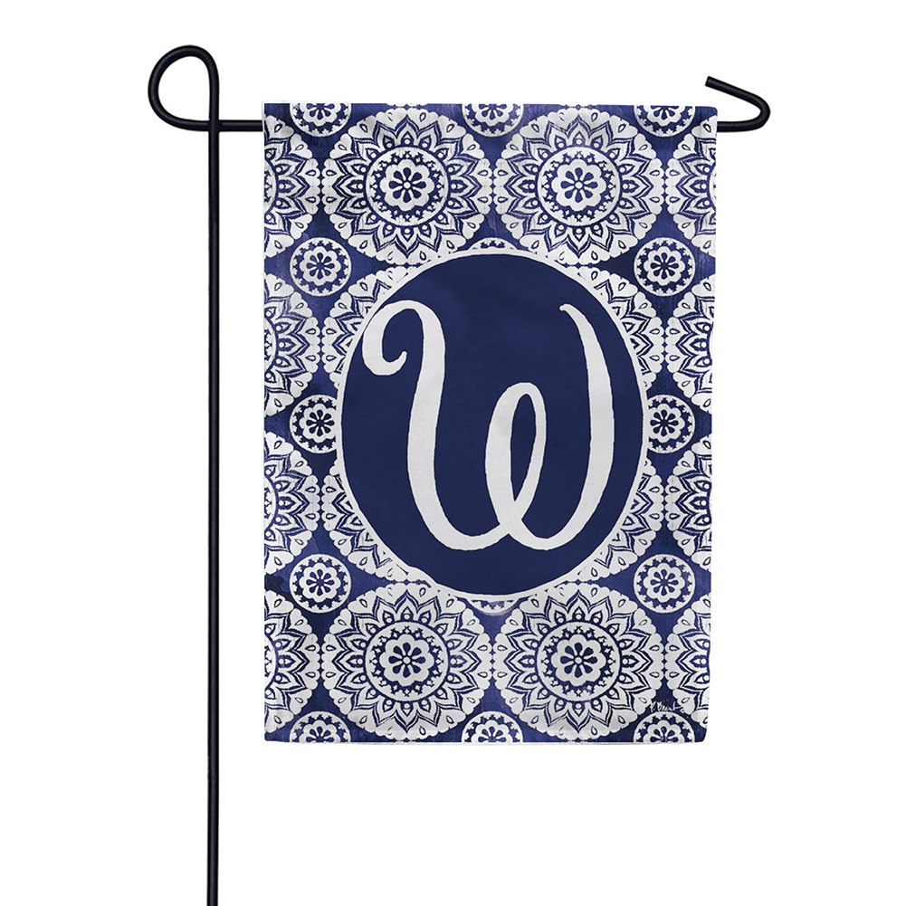 Indigo Boho W Garden Flag