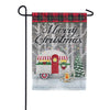 Christmas Camper Garden Flag