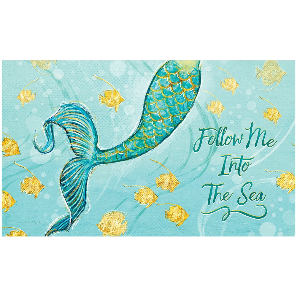 Mermaid Tail Door Mat