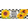 Custom Decor Signature Sign - Sunflower Check