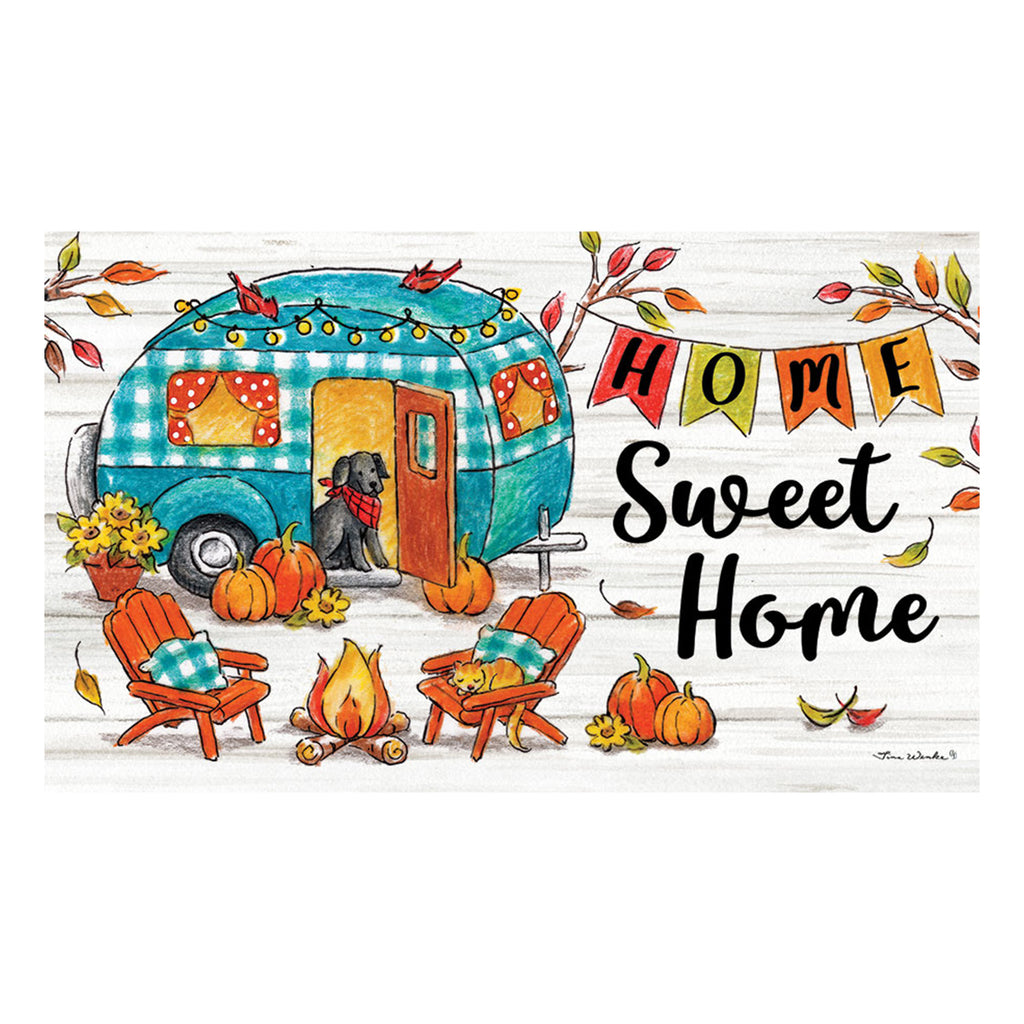 Fall Camper Door Mat – Just For Fun Flags