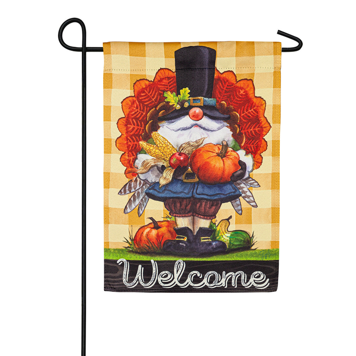 Evergreen Suede 2-Sided Garden Flag - Gnome Gathering – Just For