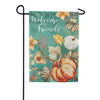 Evergreen Suede 2-Sided Garden Flag - Autumn Vines