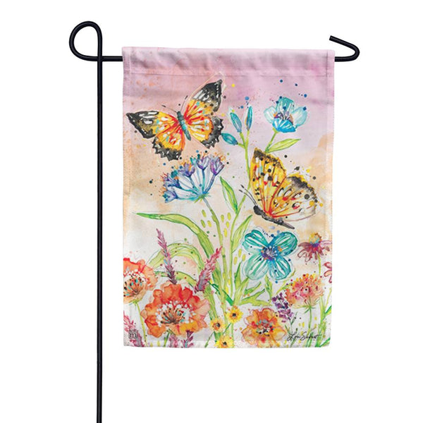 Butterfly Blossoms Garden Flag