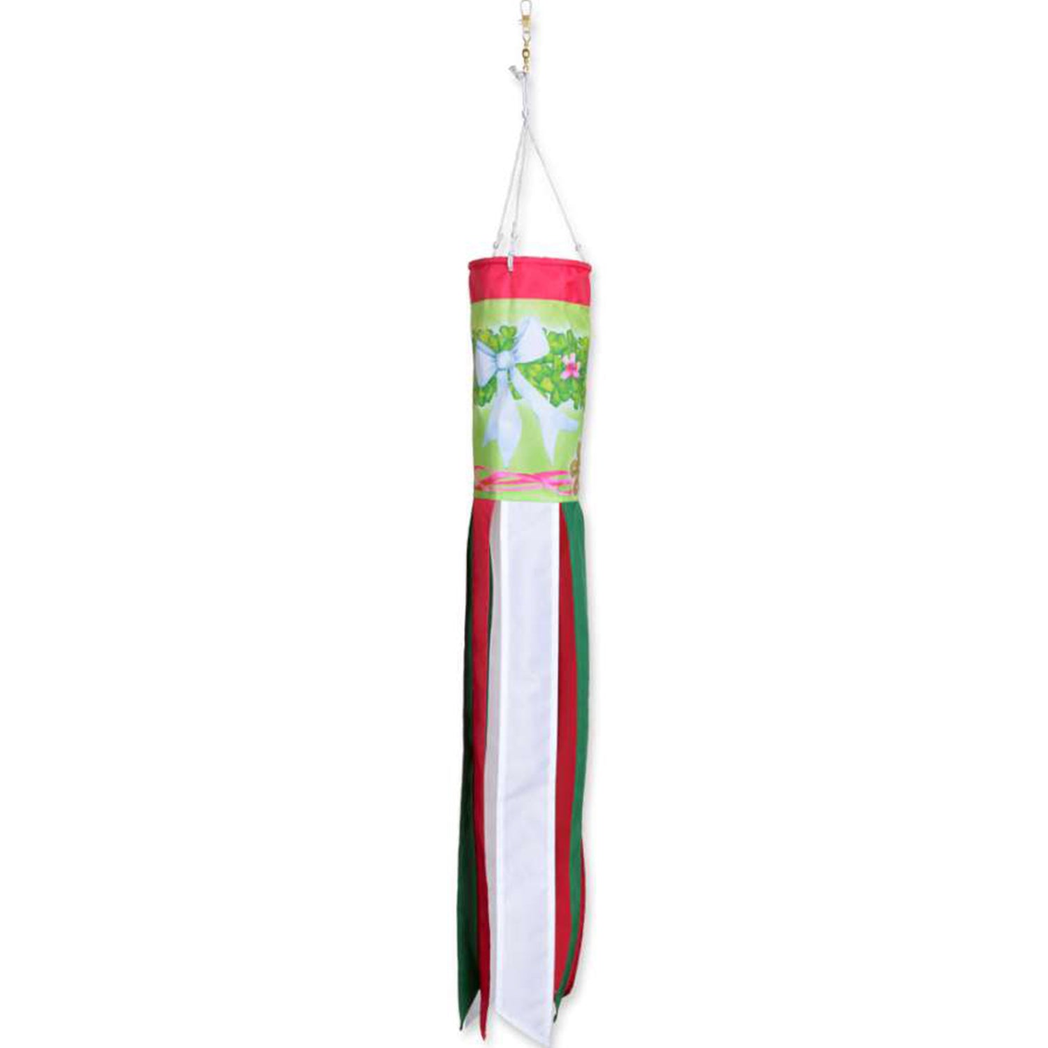 Shamrock Wreath Windsock (28